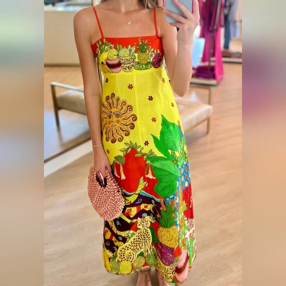 Alemais Tiger Day Dress